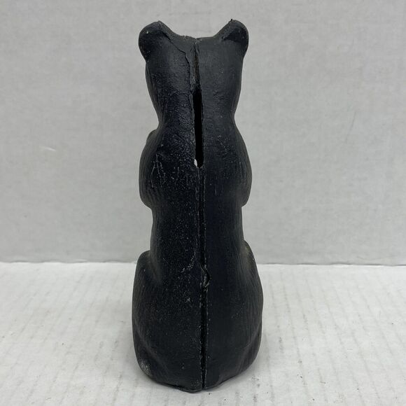 Antique Coin Bank A.C. Williams Cast Iron Begging Standing Black Bear - Picture 5 of 12
